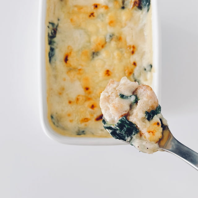 ほうれん草のパングラタン